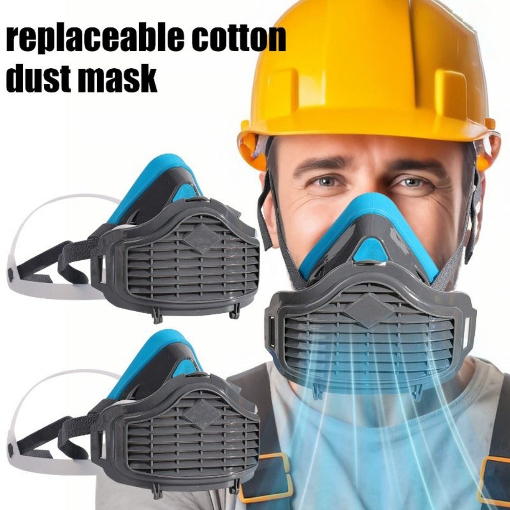 Respirator Half Face - Máscara Facial de Silicone à Prova