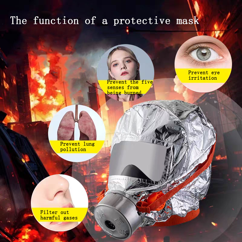 Kn95 Respirator Mask - Máscara de Gás de Treinamento para