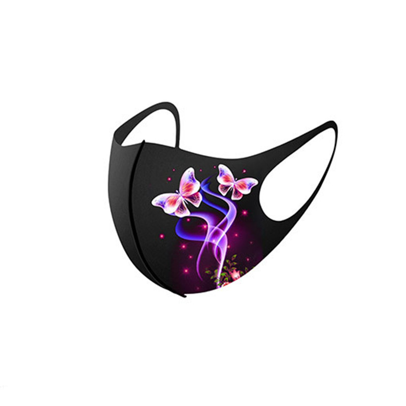 Cloth Face Mask Washable - Novas Máscaras Hua Hudie de Seda