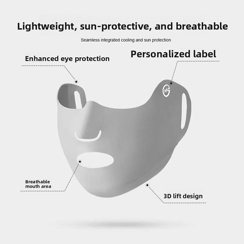 Máscara Facial de Proteção Sol - Kids Face Mask avaliação e preço