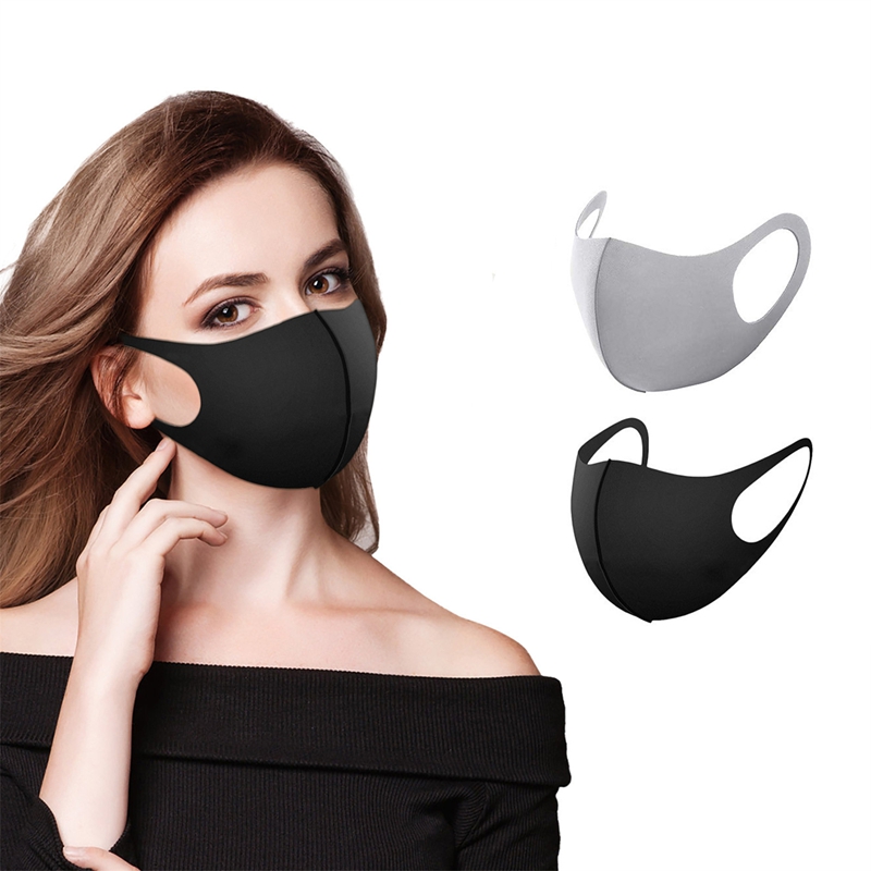 5/10 pçs moda sólida earloop m - Cloth Face Mask Washable avaliação e preço