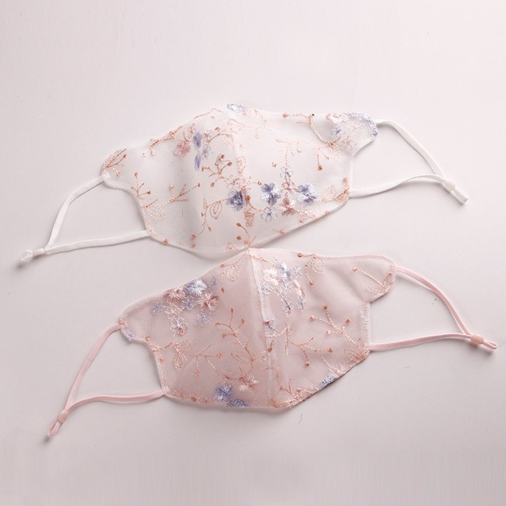 Máscara clássica com bordado d - Cloth Face Mask Washable avaliação e preço