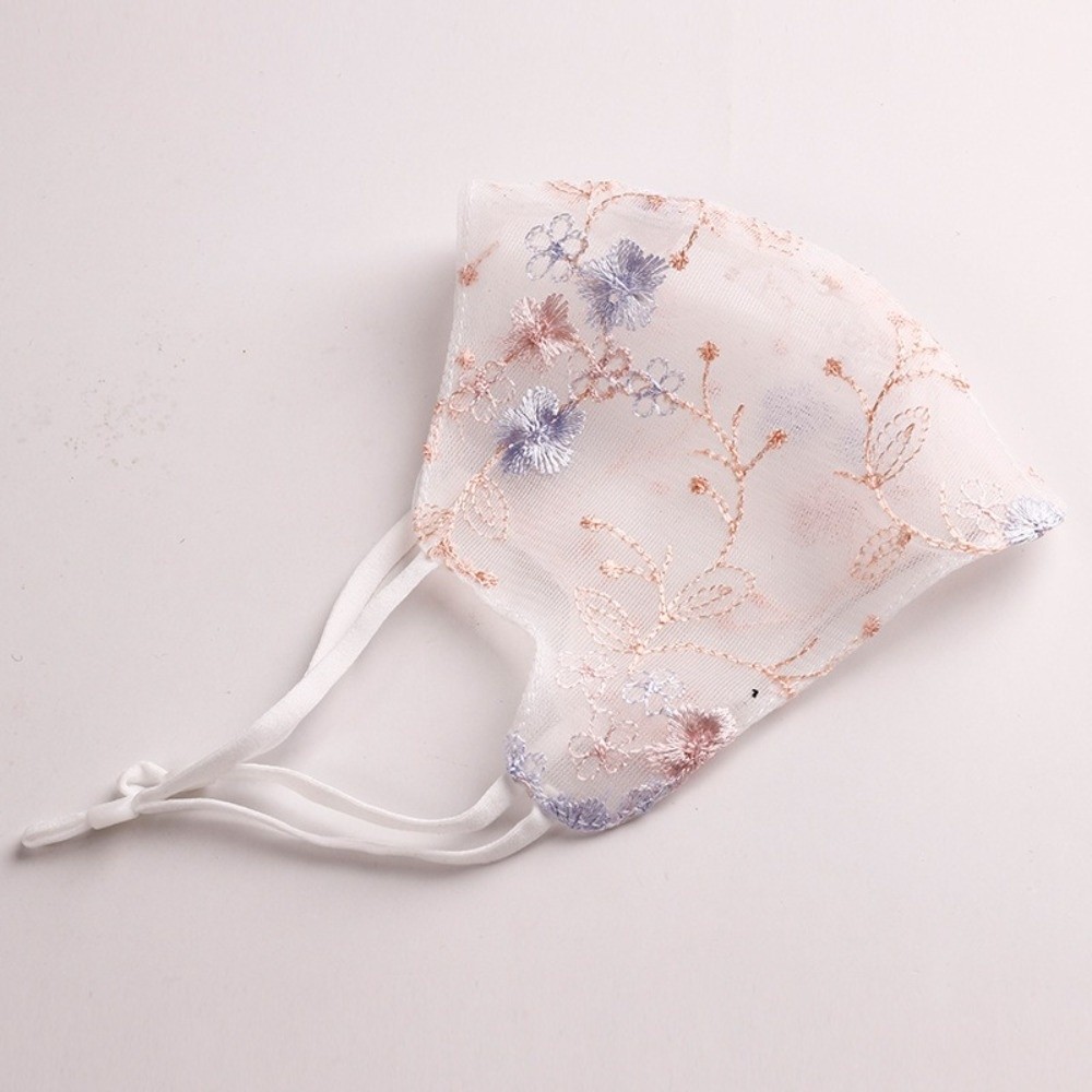 Máscara clássica com bordado d - Cloth Face Mask Washable avaliação e preço