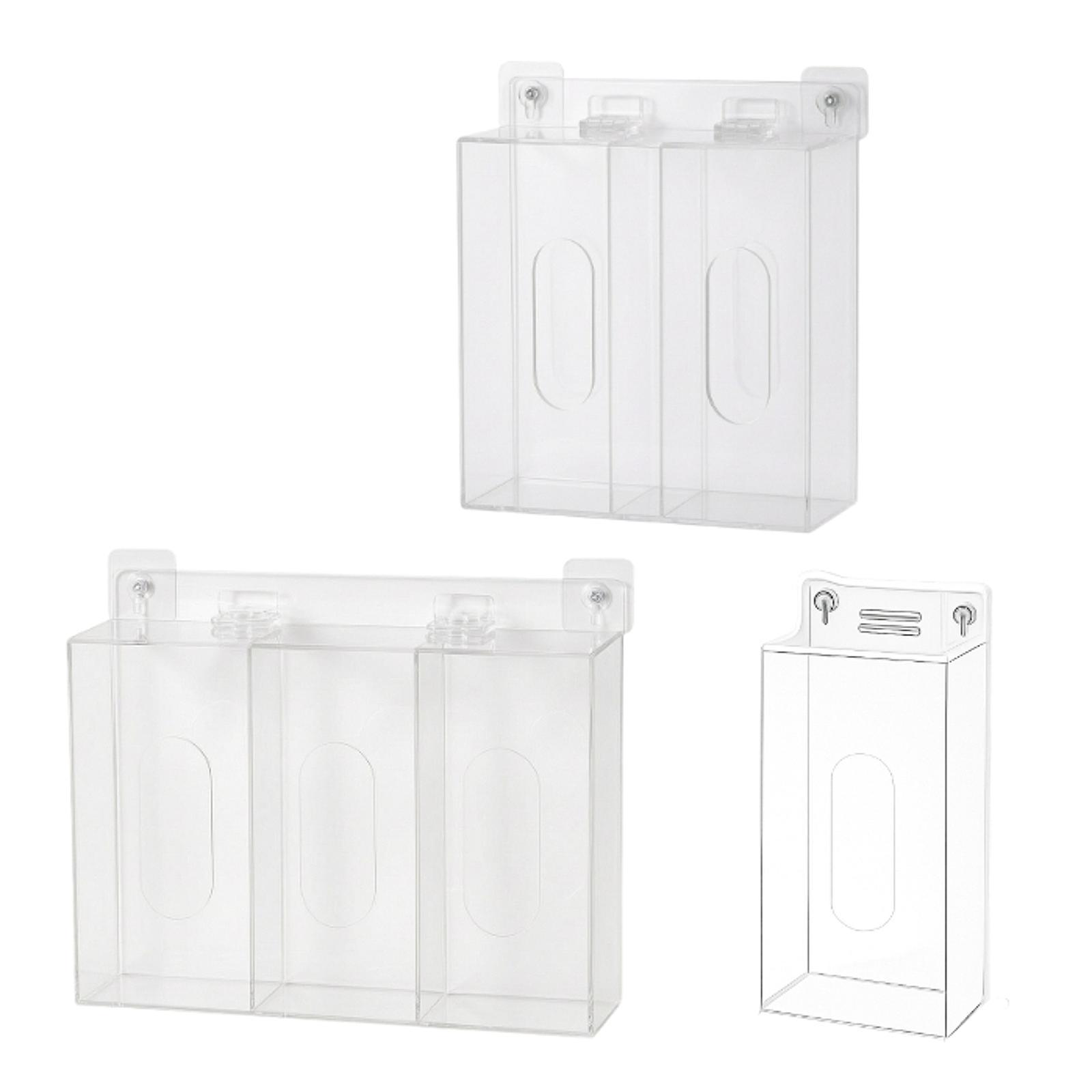Suporte de Parede para Luvas e - Face Mask Storage Box avaliação e preço